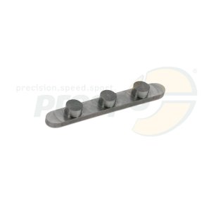 key with 3 pegs  wheel-base: 34mm  H. 3,0mm   -pegs 7,4mm