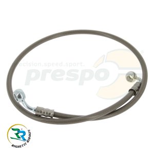 stainless brake pipe with connecting for hole screws  length: 82cm