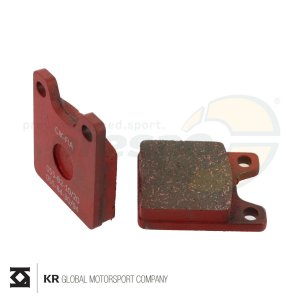 set of brake pads KR/FA-KART rear    model EL-ZET  dimension: 41x38mm