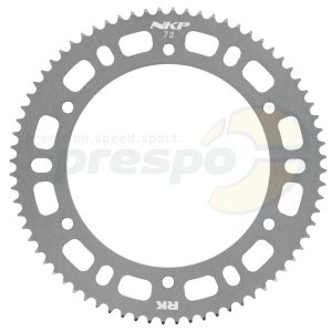 sprocket aluminium HQ   type 219    teeth: 72      silver anodized