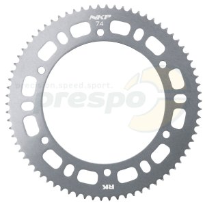 sprocket aluminium HQ   type 219    teeth: 74      silver anodized