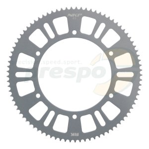 sprocket aluminium HQ   type 219   teeth: 85      silver anodized