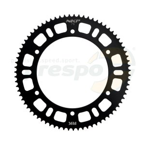 sprocket aluminium HQ   type 219   teeth: 75       black anodized