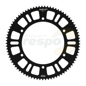 sprocket aluminium HQ   type 219   teeth: 81      black anodized