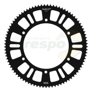sprocket aluminium HQ   type 219   teeth: 85       black anodized