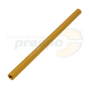 tie rod hexagonal  M 8   gold anodized