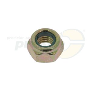 nut steel  gold  M 8  self-locking