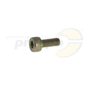 cylinder head-screw gold  M 4 x 10 mm  steel 8.8