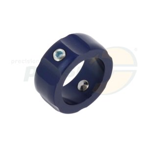 bushing for steering column    blue anodized