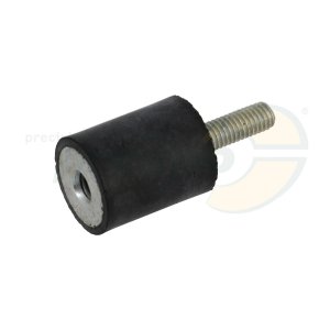 rubber buffer 1 x M6x20mm  H: 25mm