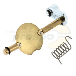 pic 402 Throttle shaft & lever (3 parts) IBEA  L5/L6